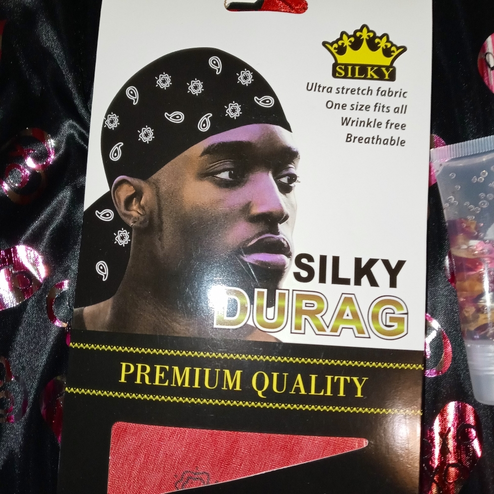 Men silk bandana DuRags / Multi Colors